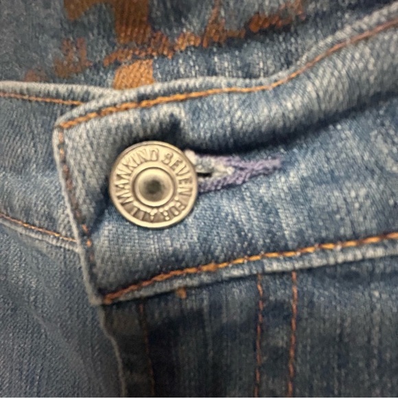 For All Mankind Stylish Blue Denim Jeans Size 31 - Picture 4 of 7